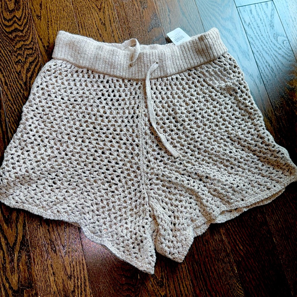 Abercrombie and fitch S beach pool cover up shorts